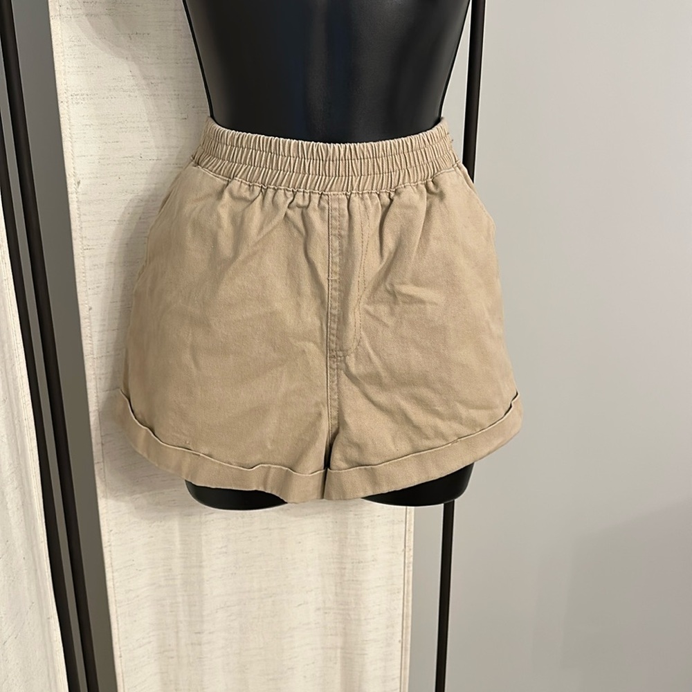 Women's Tan Shorts